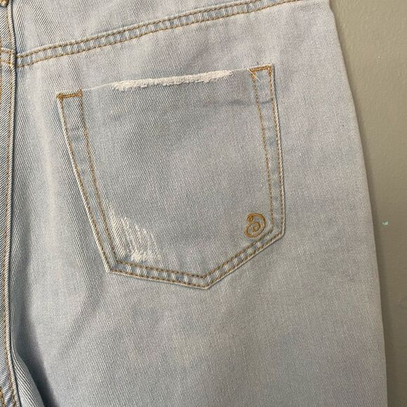 Indigo Rein cut off high rise Jeans  Shorts Distressed size 11/29 - Picture 4 of 6